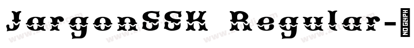 JargonSSK Regular字体转换